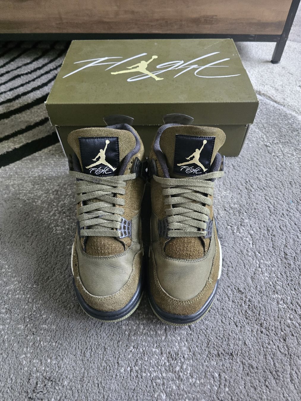 Scarpe da uomo: Jordan 4 craft olive  – Usato da Bôle venduto da A_Kickstory 2