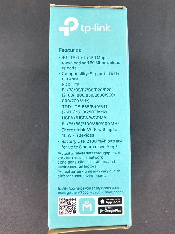 Modems & Router: TP-LINK | Mobile Wi-Fi | M7000 | 4G LTE – Neu (gemäss Beschreibung) aus Wittenbach von Restwert_St-Gallen 3