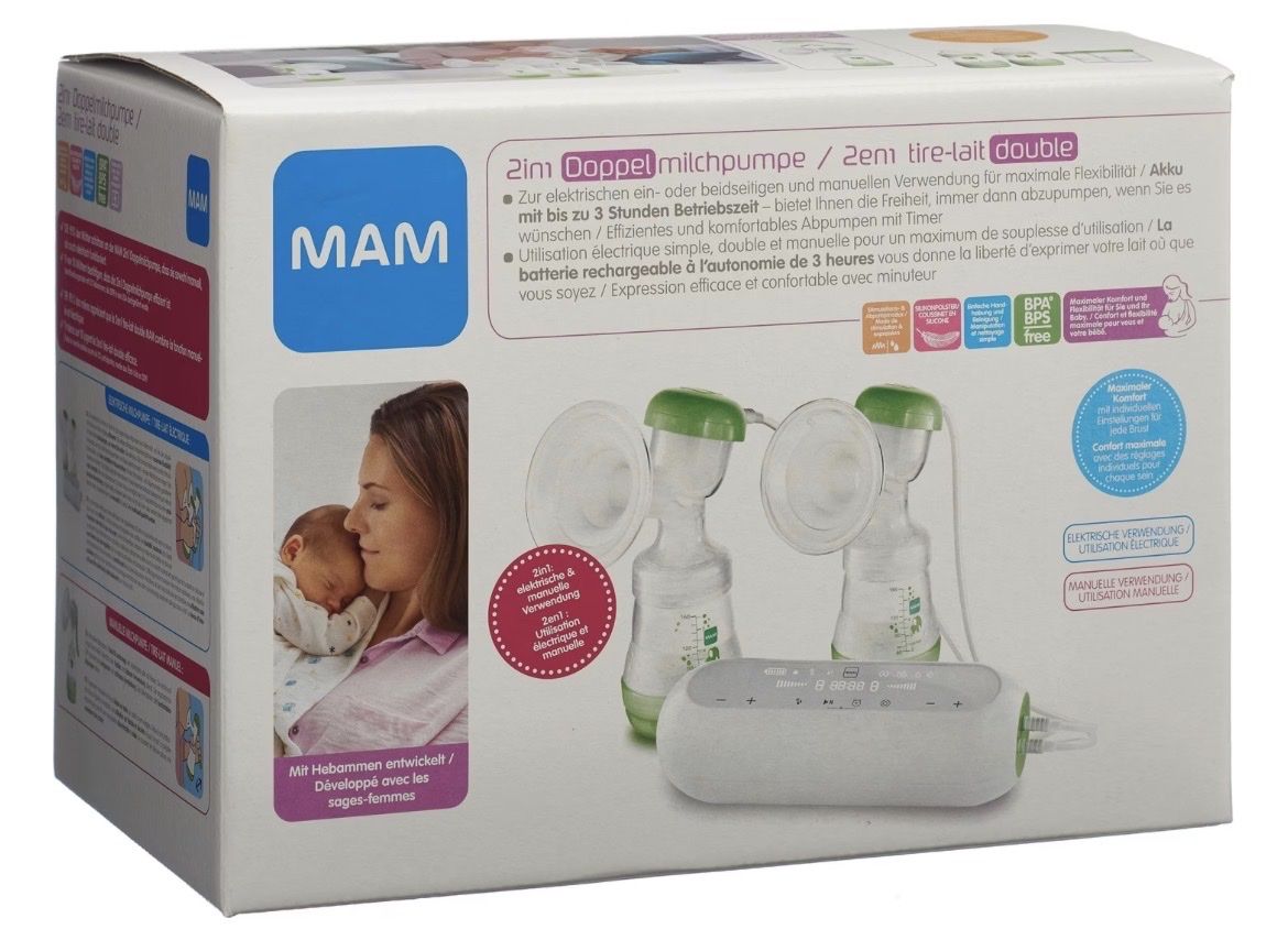 Mam Accessori per l’allattamento: MAM Milchpumpe 2 in 1 – Nuovo (secondo la descrizione) da Knonau venduto da Gysii