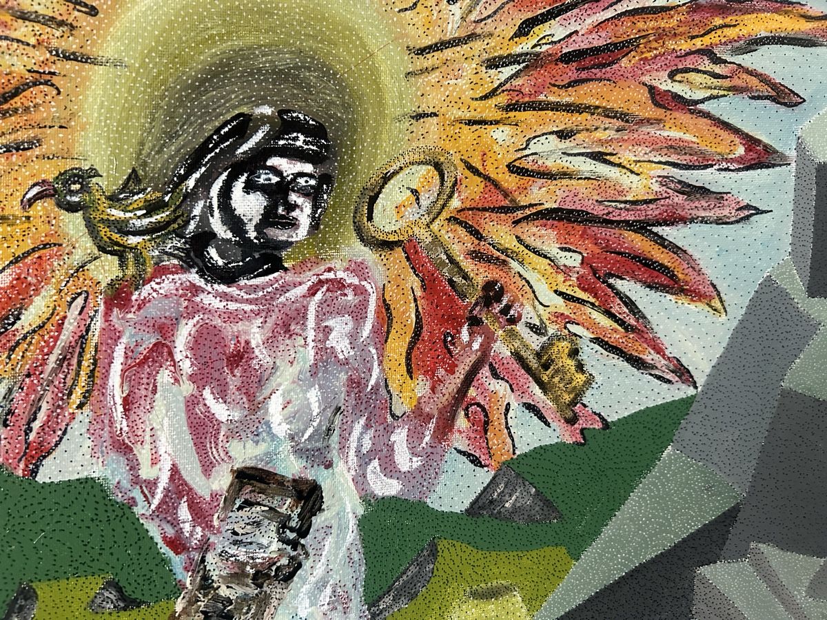 Dipinti: Original Gemälde von Freddy Gerber – Usato da Glarus venduto da KunstWerkEr-LS87 1