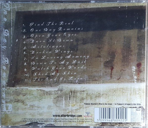CD: Alter Bridge – One Day Remains – Usato da St.Gallen venduto da jalamusic 1