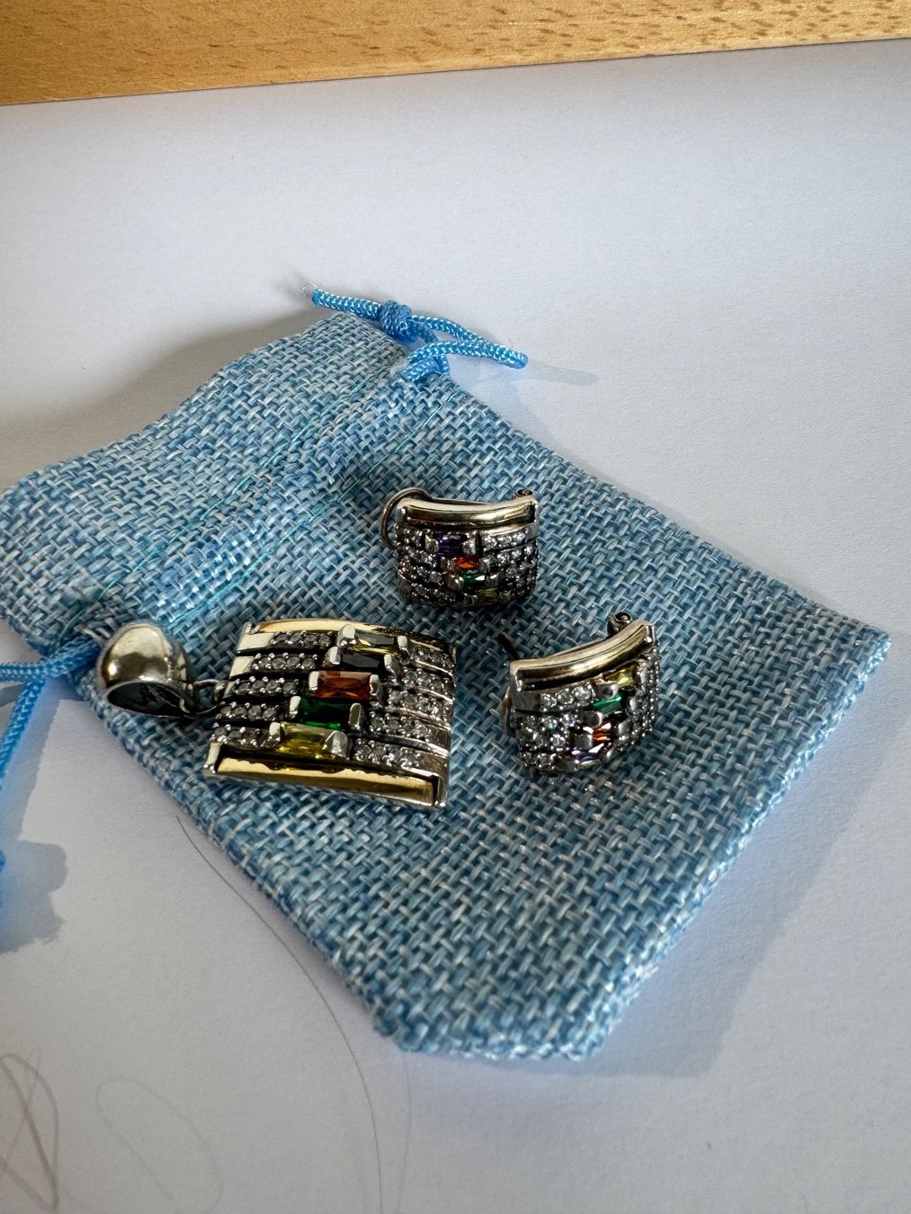 Altri gioielli: Neu exclusive Set aus 925 Sterling Silber – Nuovo e nell'imballaggio originale da Bern venduto da Javero 5