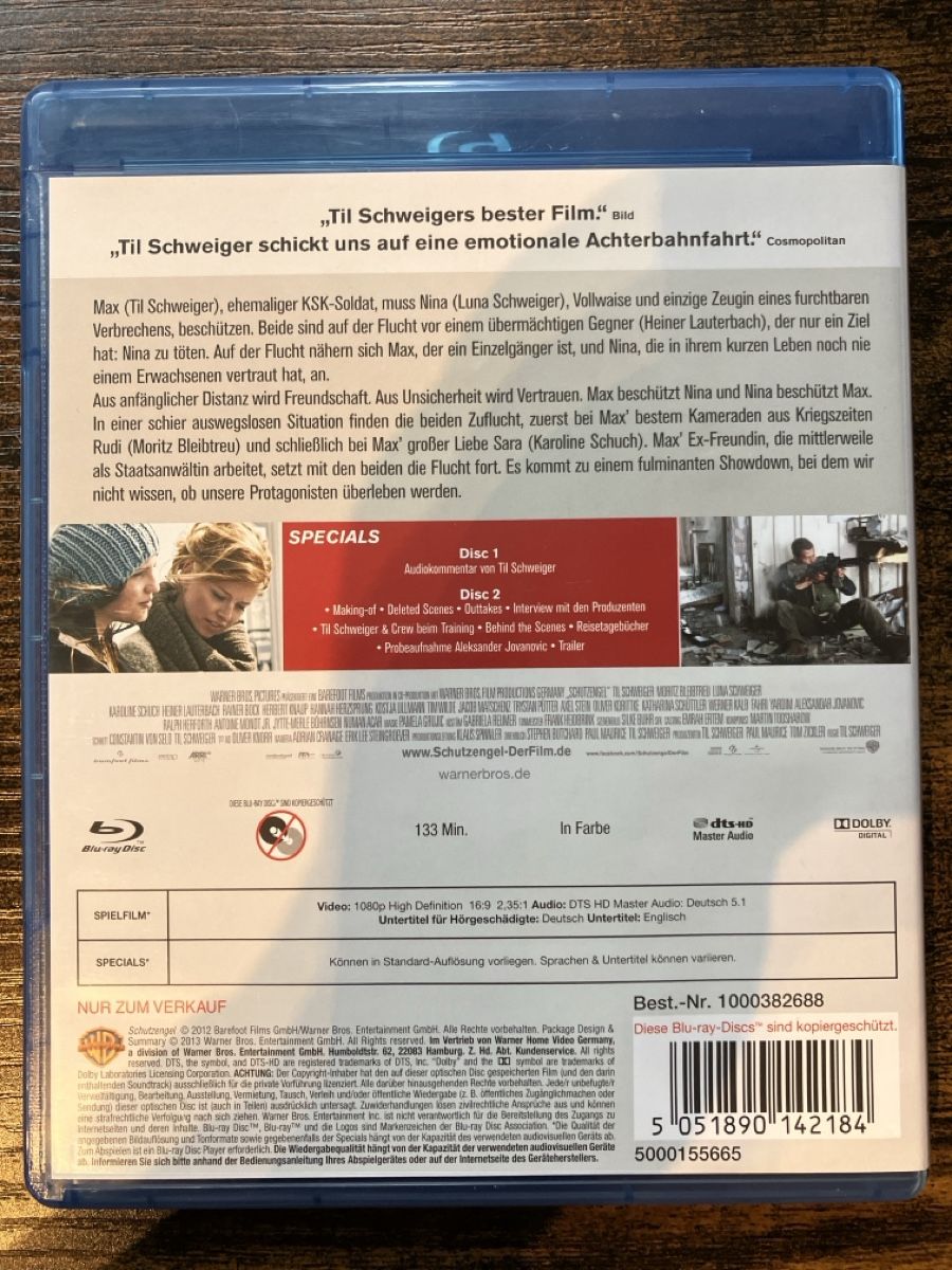Tutti i DVDs: Schutzengel BluRay – Usato da Glarus venduto da Jhuber78 1