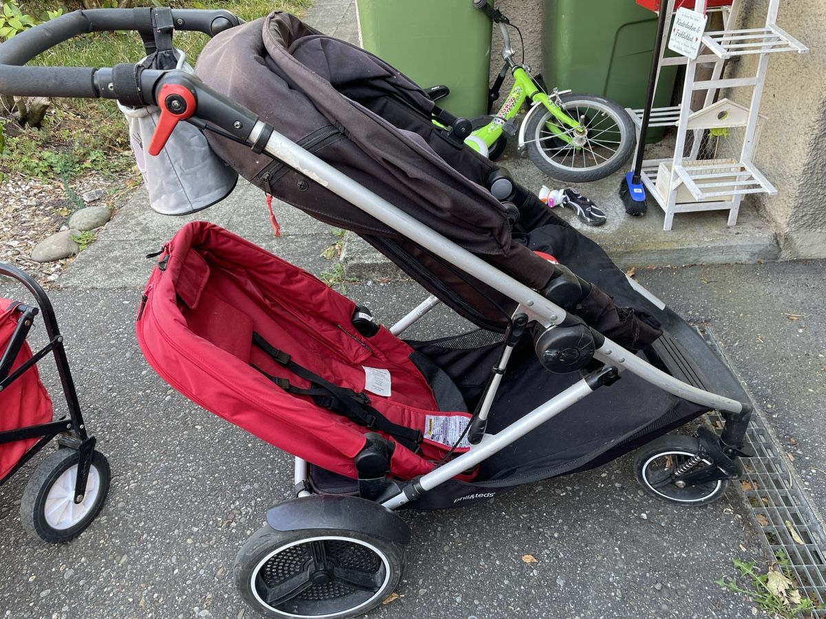 Phil & Teds Poussette: Geschwisterkinderwagen – D'occasion à Brugg AG par Stony64 1