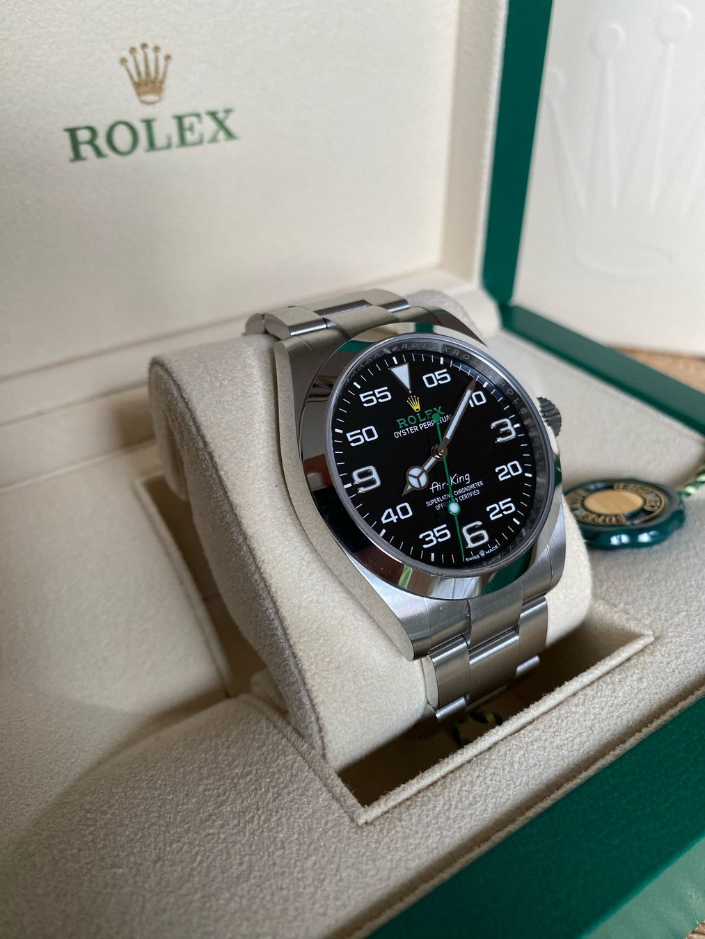 Rolex Orologi: Rolex Air King **10/2022** – Nuovo (secondo la descrizione) da Dübendorf venduto da breitling14 2