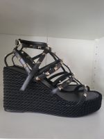 Valentino Garavani Studded Wedges, Size 41 - Like New!