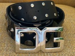 Dolce & Gabbana Ledergürt im „Heavy Metall“ Style - Original