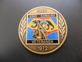 Schützen Medaille Berner Kleinkaliber Veteranen 1948 - 1972