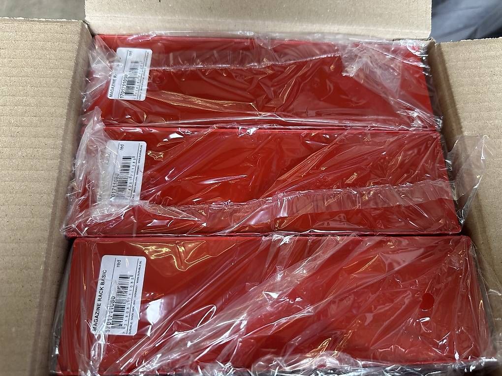 Ordner: 6Stk. DURABLE Stehsammler Basic, DIN A4, Polystyrol, rot – Neu und originalverpackt aus Necker von liq24 1