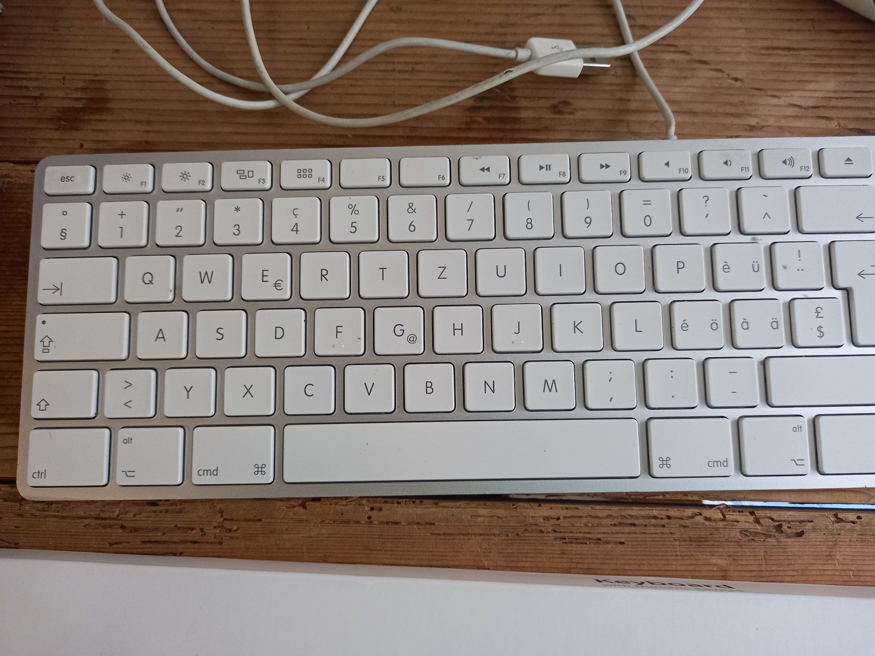 Apple Tastaturen: Apple Mac Tastatur Keyboard Model A1243 + Mouse A1152 – Gebraucht aus Romont FR von ventecomp 1