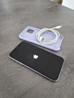 iPhone 11 64GB lilac mit Hülle und Kabel 78% Batterie