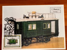 Österreich Erstag Bahnpostwagen  2001 (P292)