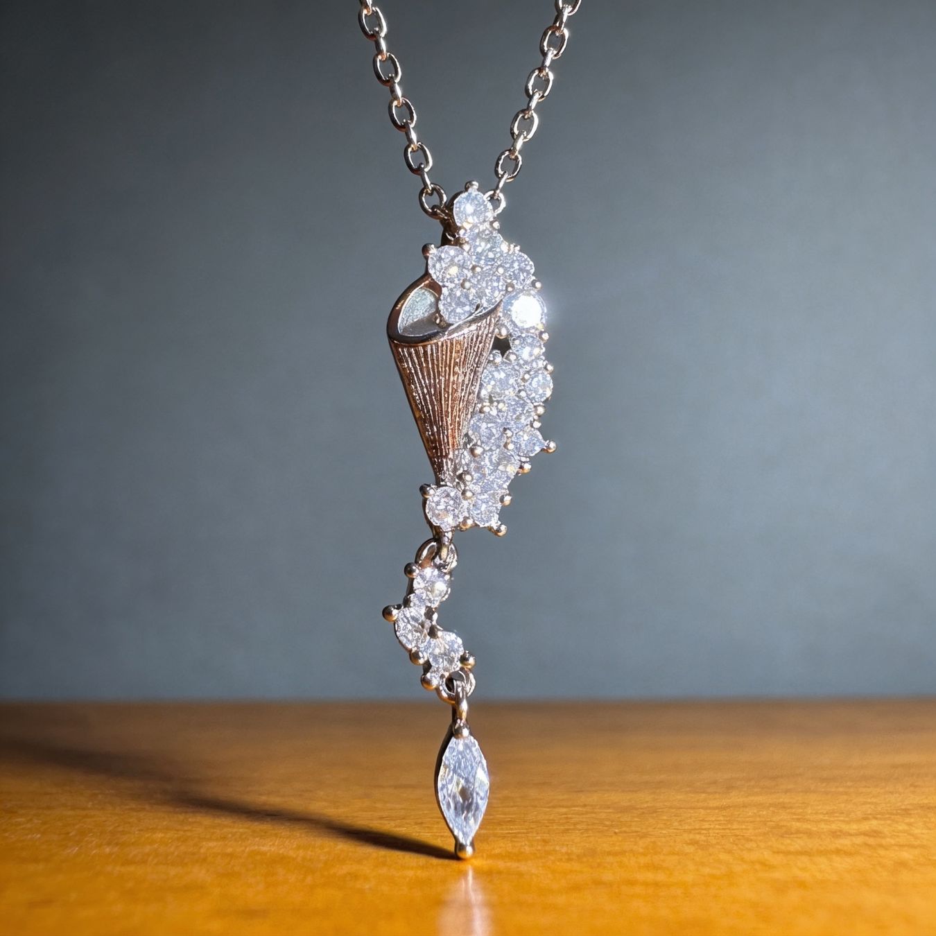 Ketten: Collier cascade diamants – Neu und originalverpackt aus St-Maurice von Sandrinette123 1