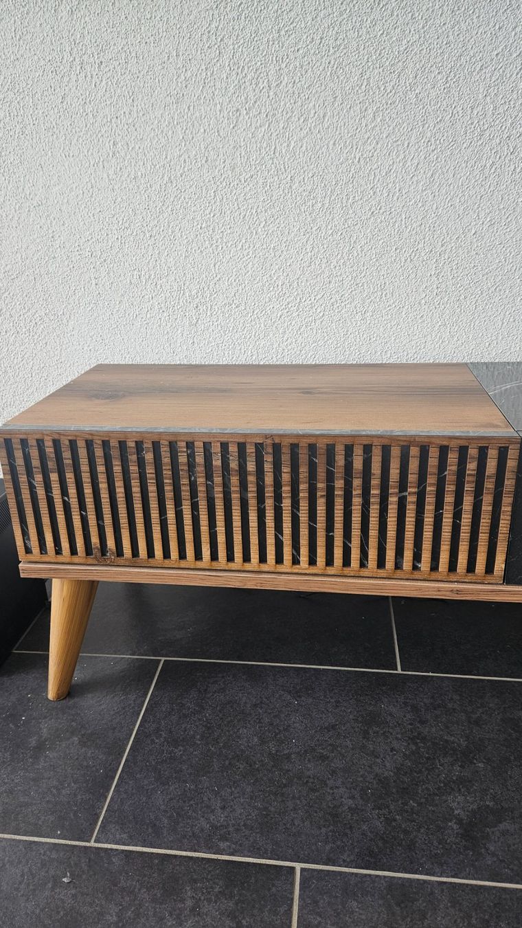 TV Möbel: Modernes TV Lowboard, Marmor-Optik – Gebraucht aus Baden von rst_ppg7 3