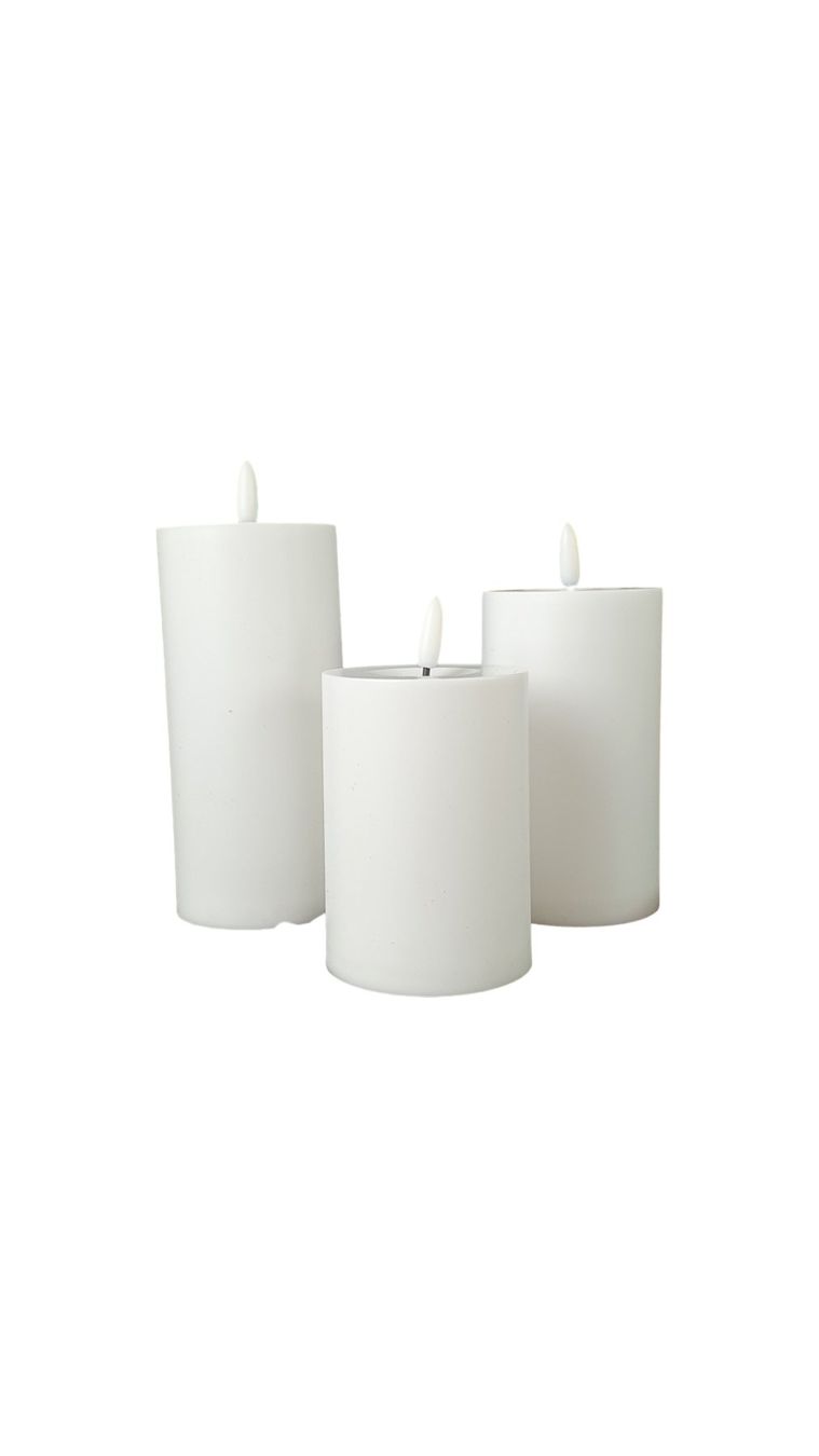 Candele: GOOBAY LED-Kerzen Outdoor 3er-Pack – Nuovo e nell'imballaggio originale da Wangen b. Olten venduto da Restwert_Wangen