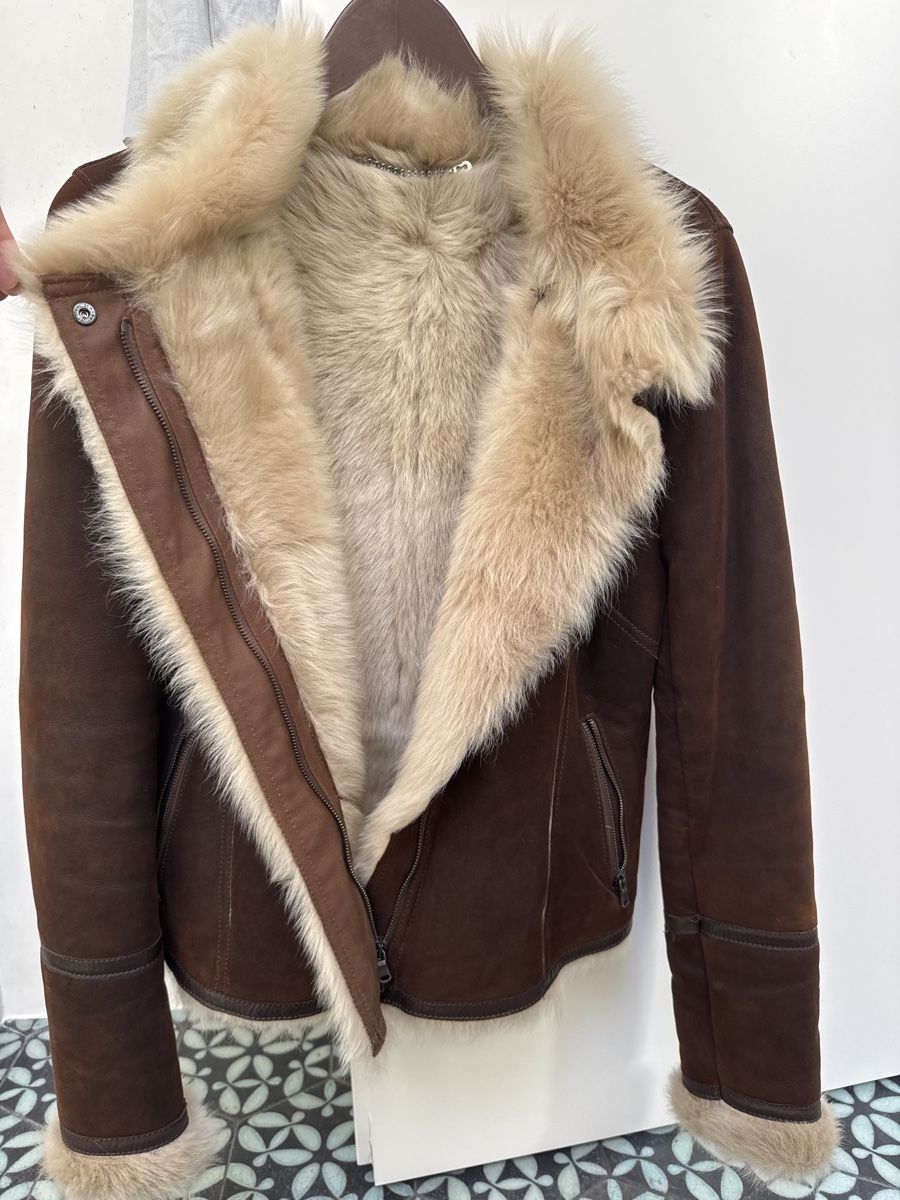 Jacken: Leonardo Shearling Lederjacke, neu! – Neu (gemäss Beschreibung) aus Zürich von Sigeli03 1