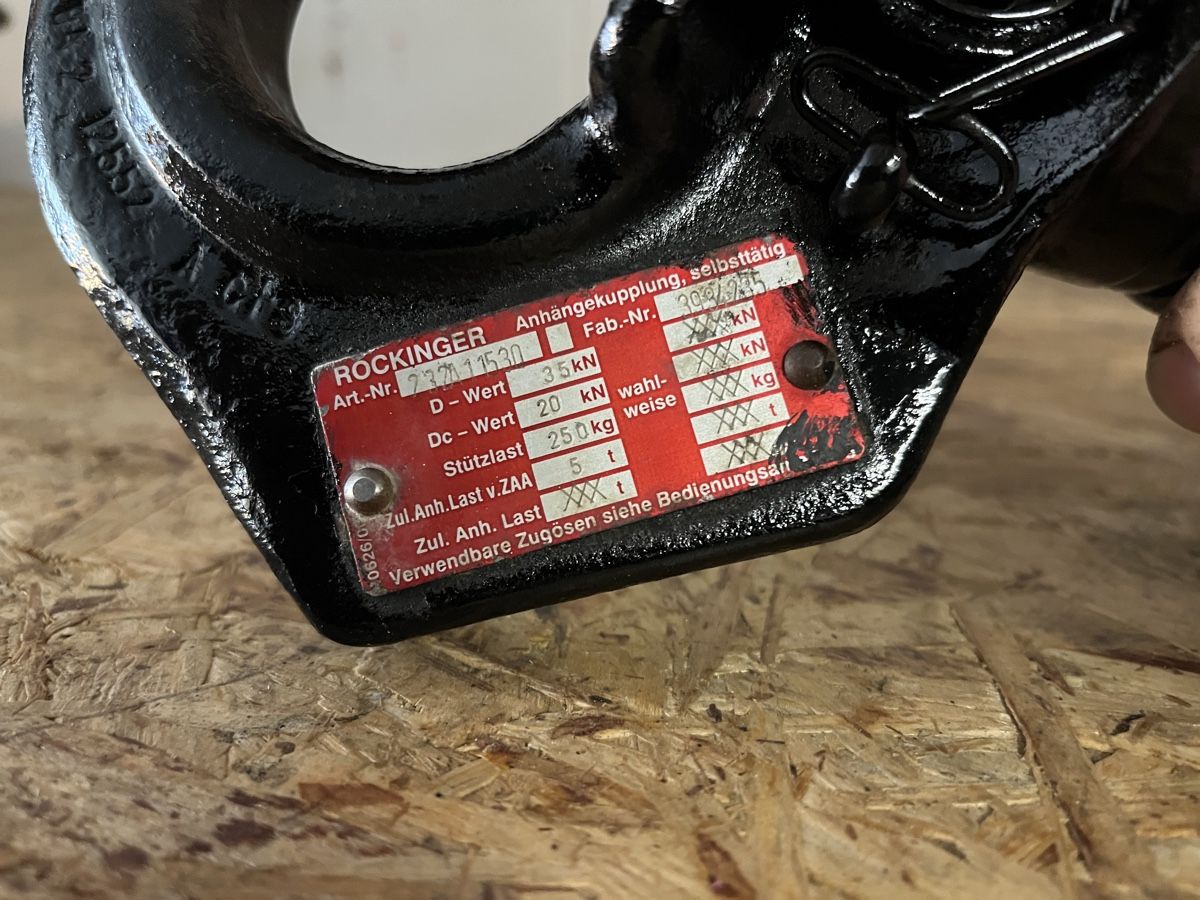 Rockinger Ganci per rimorchio: Rockinger Anhängekupplung 5t – Usato da Allschwil venduto da Gabi745i 1