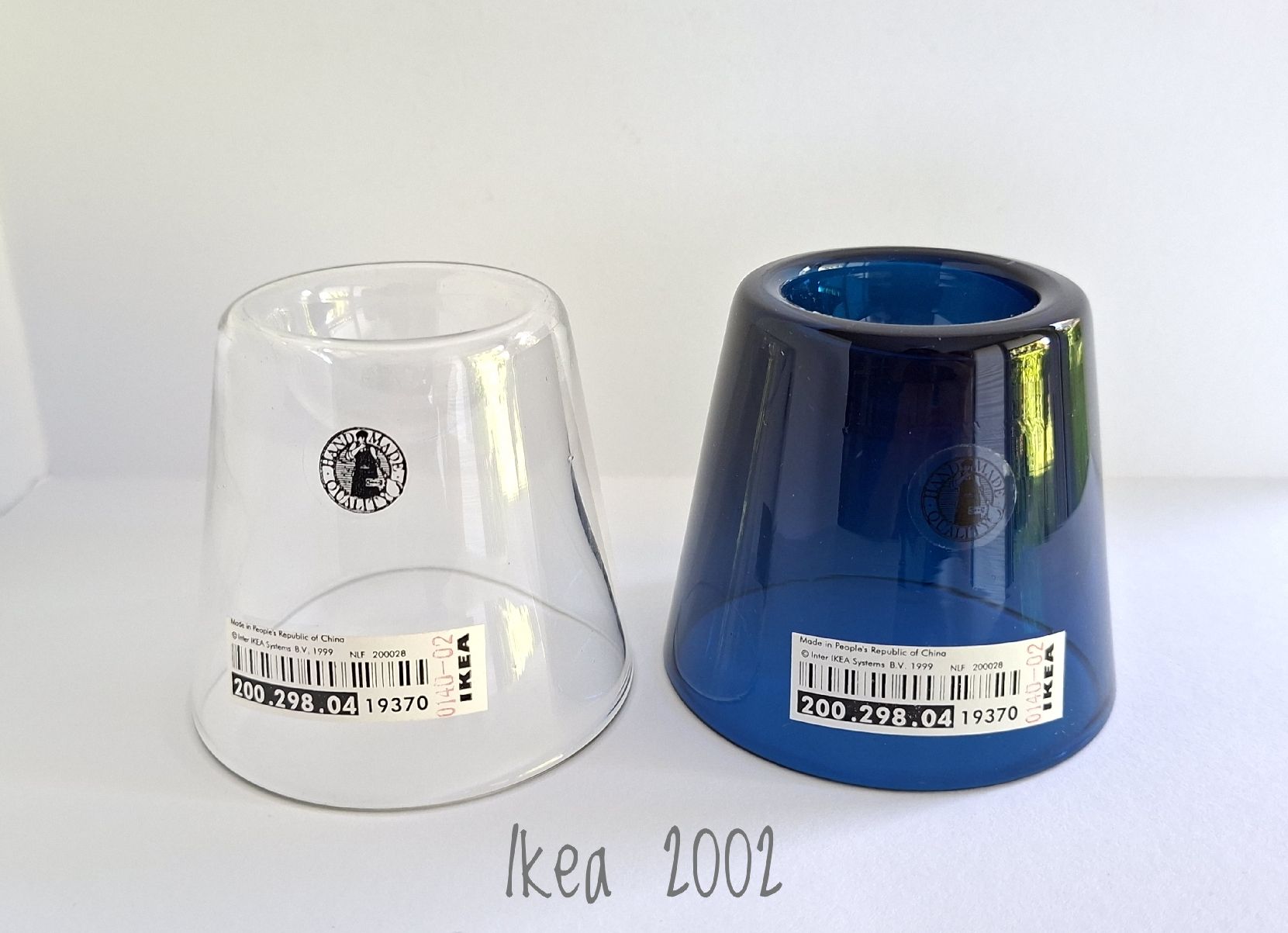 Ikea Altre Stoviglie: 2 Eierbecher von Ikea aus Glas, 2002 – Usato da Dietikon venduto da Magi2