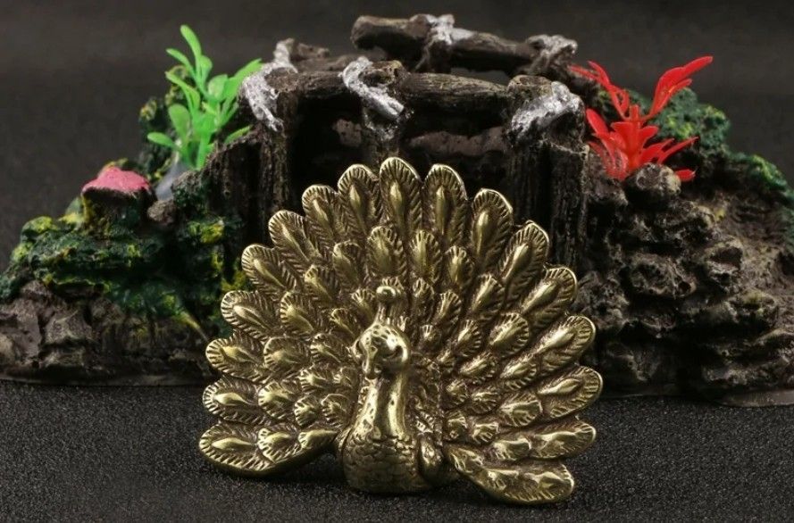 Tutte le decorazioni: Paon en bronze – Nuovo e nell'imballaggio originale da Vernier venduto da 19pigments 3