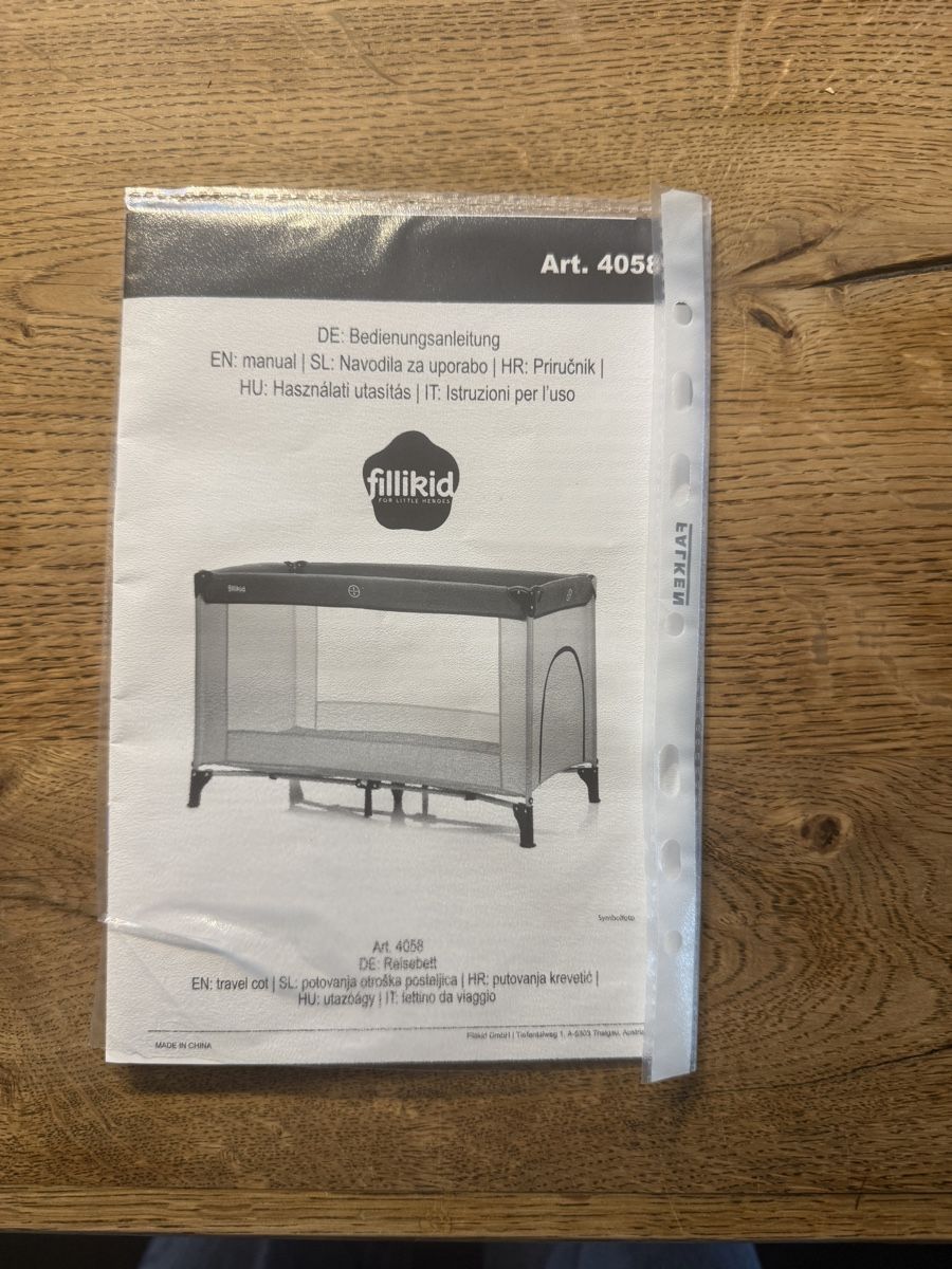 Letti: Reisebett fillkid NEU – Nuovo (secondo la descrizione) da Buttikon SZ venduto da Kellerabteil 1
