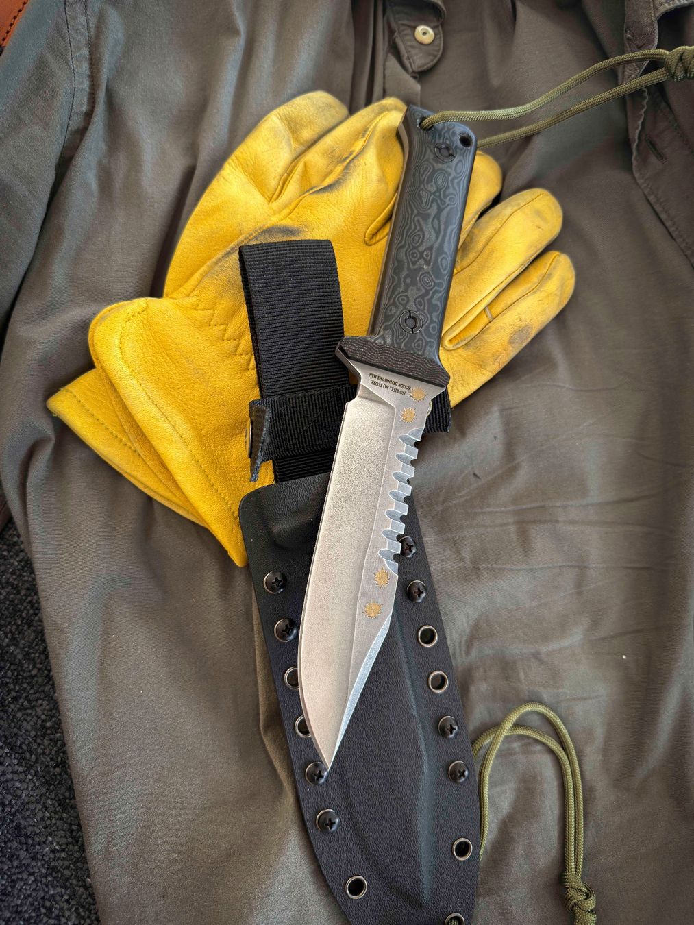 Neuwertiges Custom Survival Messer, Top Zustand! - Unikat (Neu (gemäss ...