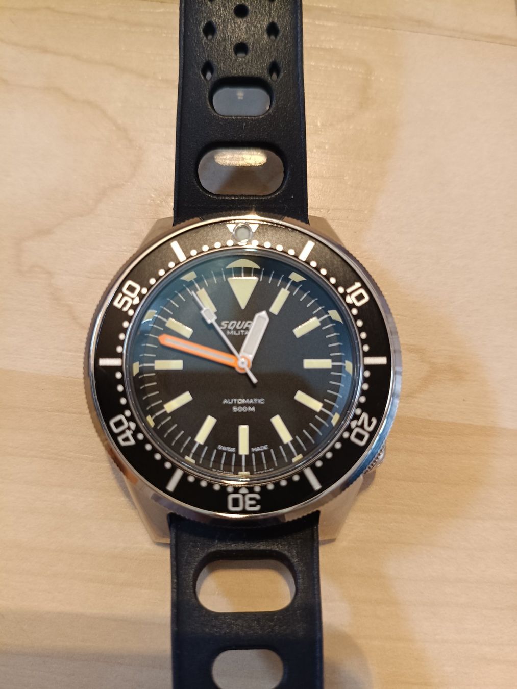 Squale Uhren: Squale 1521 Militaire - rubber + brand new mesh – Gebraucht aus Villaz-St-Pierre von bricem13 2