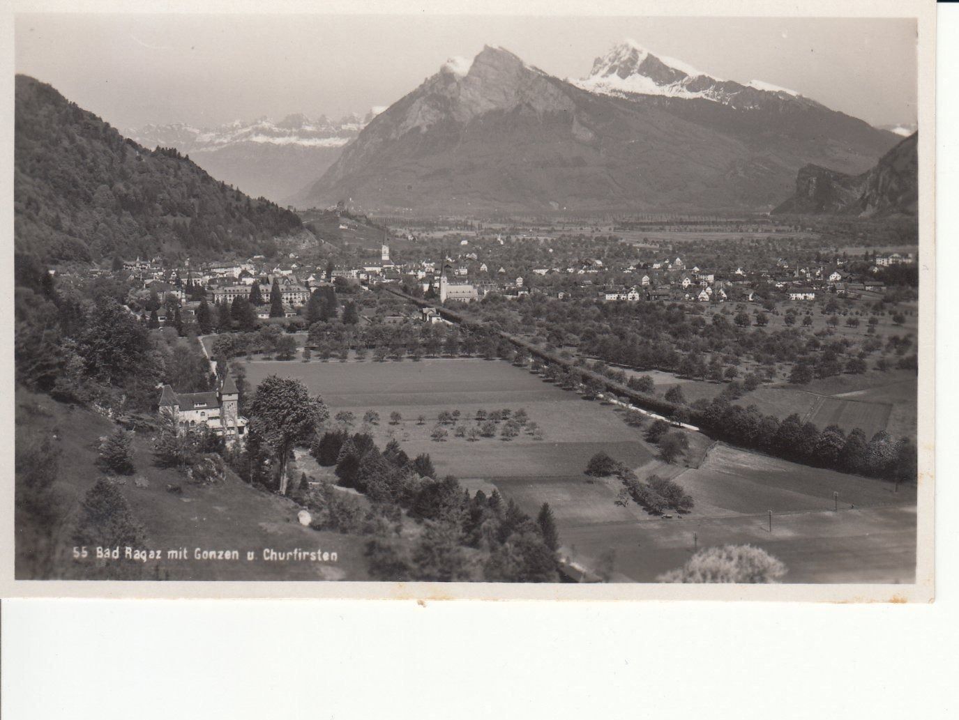Cartoline postali: Bad Ragaz, ca. 1930 – Usato da Bürglen TG venduto da StampGraf