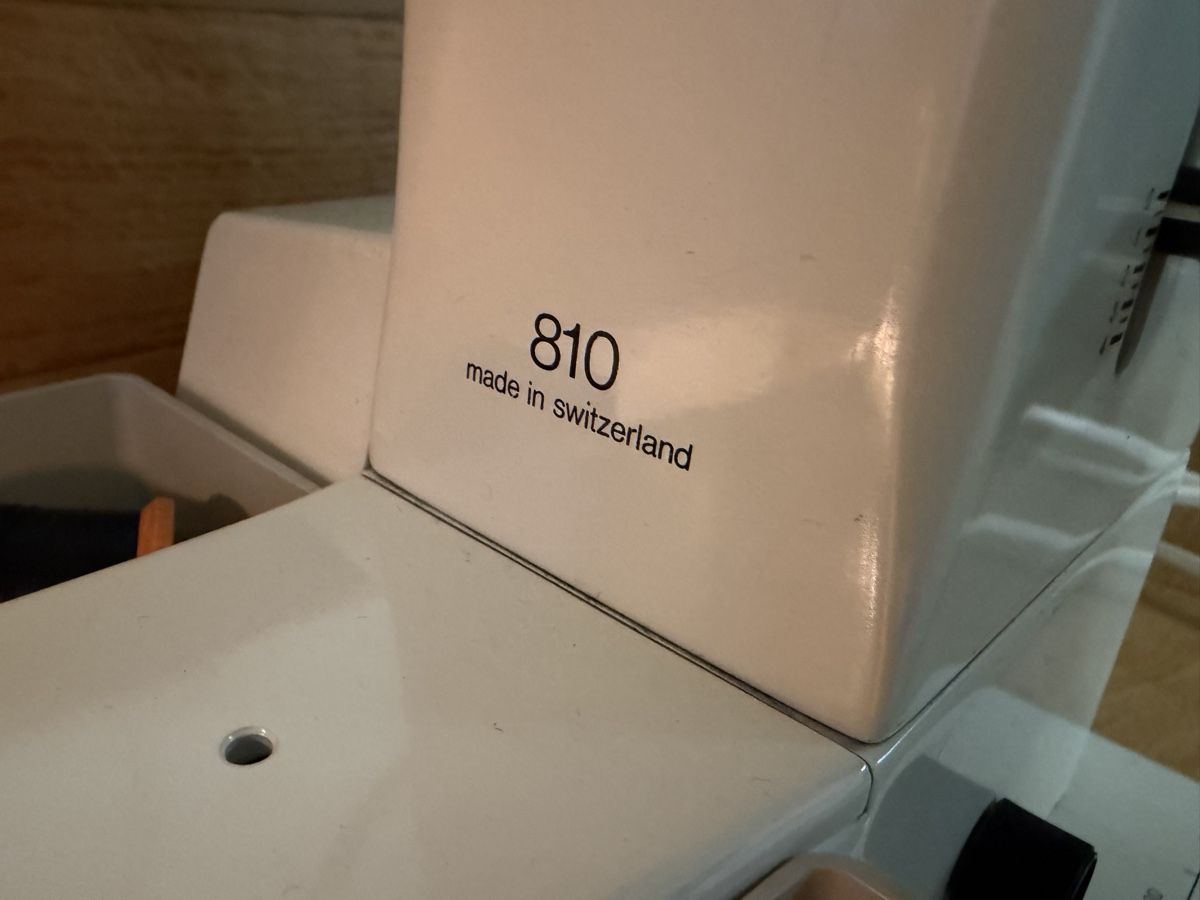 Bernina Nähmaschinen: Bernina 810 – Gebraucht aus Schlieren von MQ1965 1
