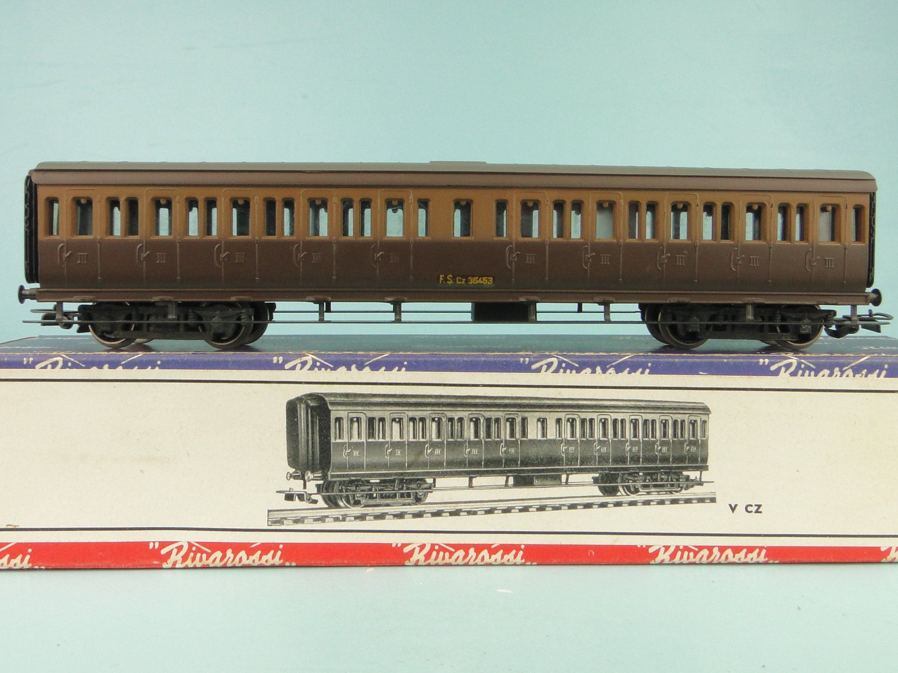 Rivarossi Modellini di ferrovie: Rivarossi v cz FS  Centoporte – Usato da Bülach venduto da cann11 2