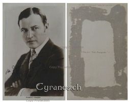 Robert Frazer (1891-1944) Schauspieler -Autogramm ROBIN HOOD