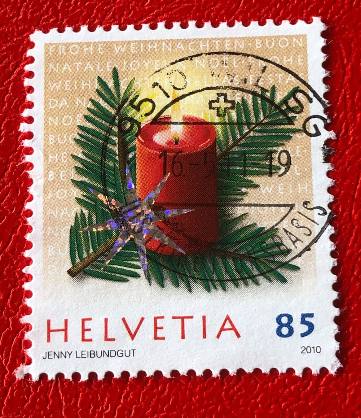 Tutti i francobolli: Nr.1373  Kerze 2010 mit Stempel Wil – Usato da Aarau venduto da Billa007