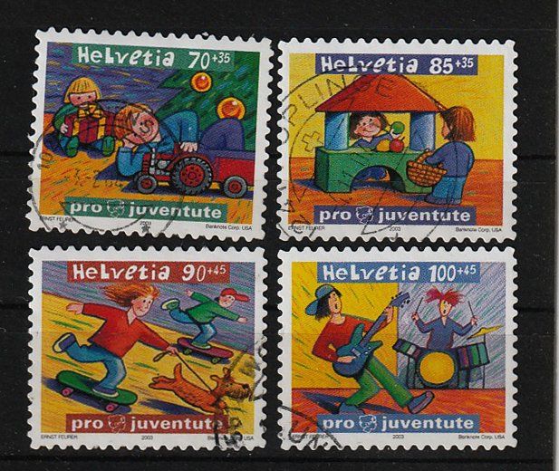 Tutti i francobolli: 2003 Serie Pro Juventute – Usato da Arlesheim venduto da gaugi43