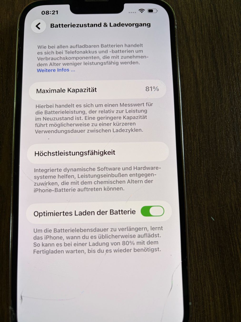 Apple Handys / Smartphones: iPhone 13 Pro Max 256 GB weiss Gebraucht – Gebraucht aus Mollis von Stern8577 4