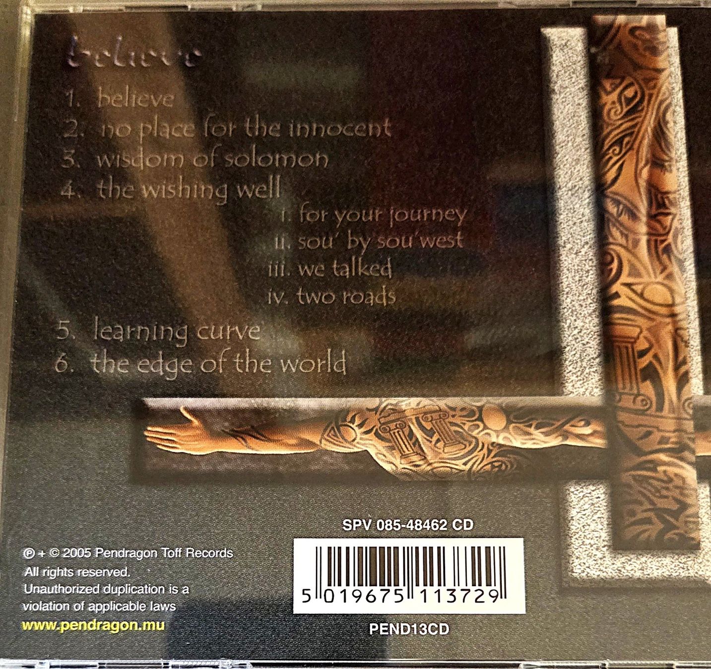 CDs: Pendragon - Believe – Neu (gemäss Beschreibung) aus Biberist von Beaver58 1