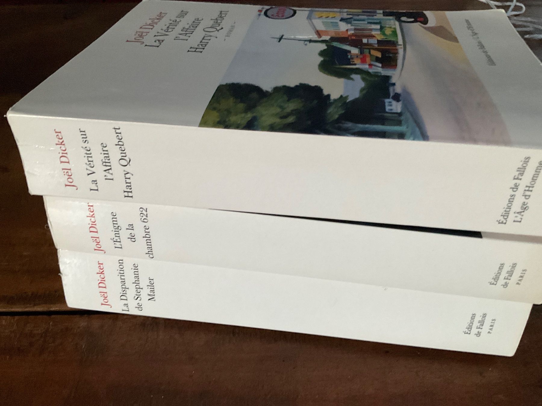 Livres: Lot de 3 romans Joël Dicker – D'occasion à Avenches par Lactobacille 1