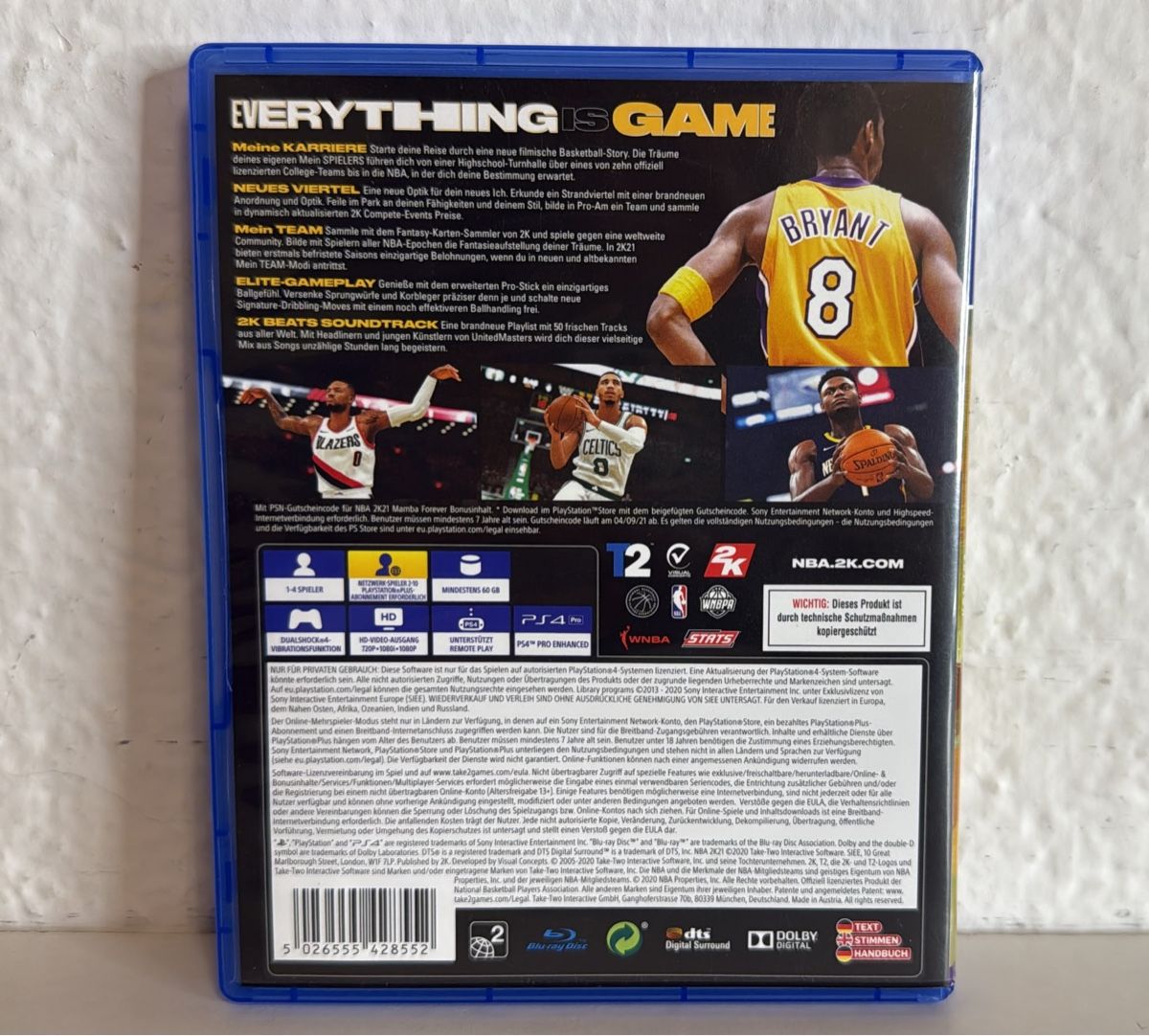 Sony Giochi: NBA 2K21 Mamba Forever Edition - PS4/PS5 Game – Usato da Ehrendingen venduto da bubulence 1