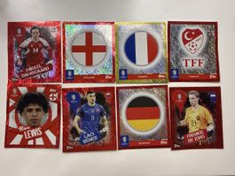 Topps UEFA Euro 2020 Sticker Collection - Rare Stars!