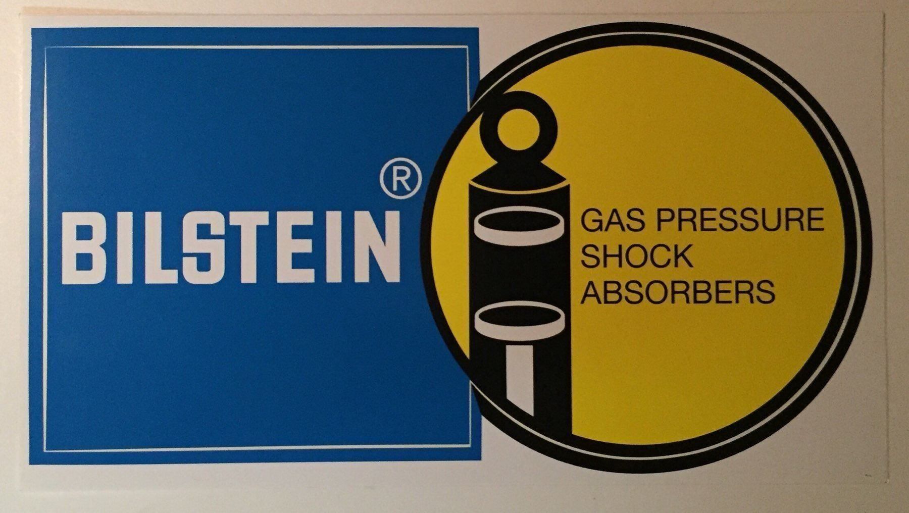 Sticker: Bilstein Aufkleber Sticker 18.5x8cm – Nuovo (secondo la descrizione) da Goldach venduto da SSRConzept
