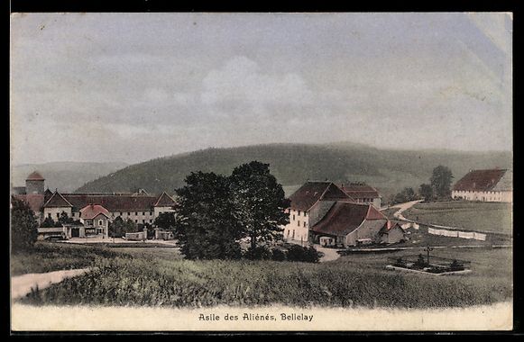 Cartoline postali: AK Bellelay, Asile des Aliénés – Usato da Berlin venduto da bartko-reher