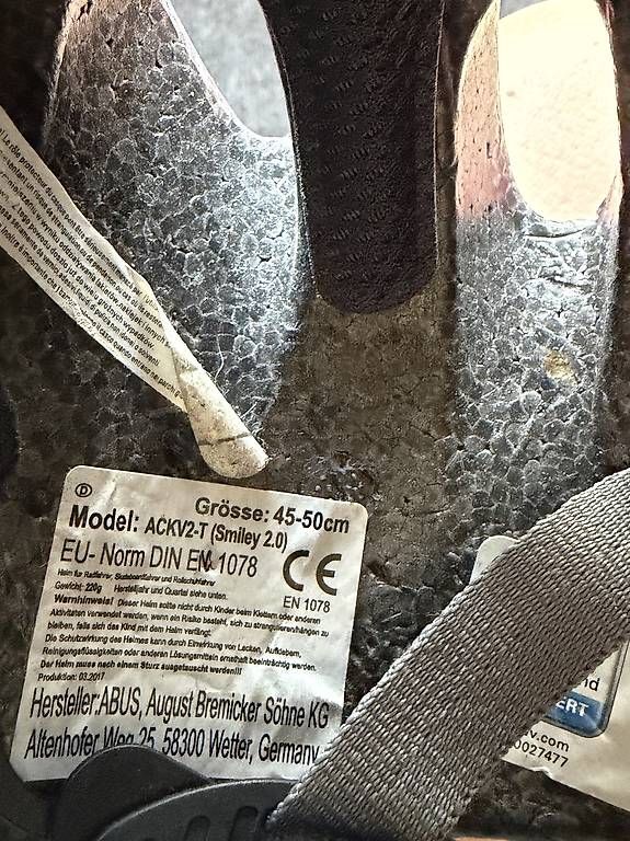 Caschi: Kindervelohelm Gr. 45-50 – Usato da Jona venduto da sabi_7 1