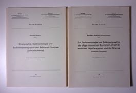 Konvolut, Lot: Geologie: Beiträge zur geologischen Karte
