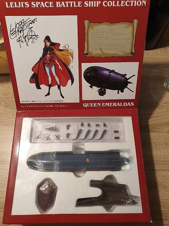 Bandai Giocattoli: Vaisseau Queen Emeraldas capitaine Harlock – Usato da Meyrin venduto da coucou1217 3