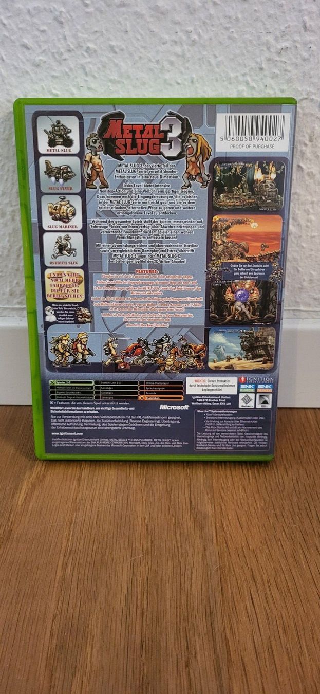 Microsoft Giochi: Xbox - Metal Slug 3 – Usato da Münsingen venduto da DigitaleSpielecke 1