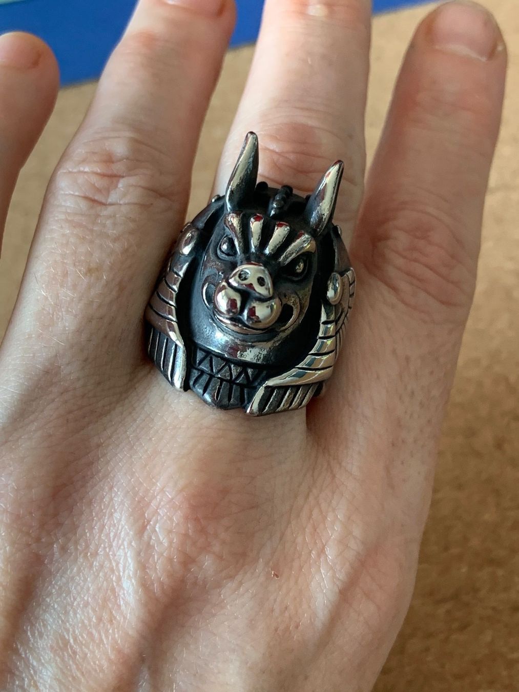 Anelli: Fingerring WOLF /HUND (63) – Usato da Dittingen venduto da Bellavitaboom 5
