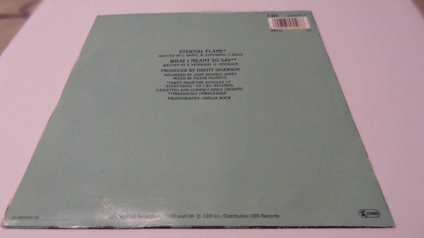 Dischi in vinile: Bangles - Eternal Flame SINGLE – Usato da Olten venduto da Disc-Ausverkauf 1