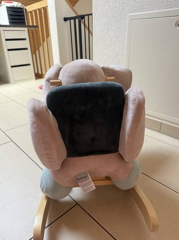 Nattou Giocattoli: Fauteuil à bascule éléphant tout doux – Usato da Progens venduto da Dzodzette2.0 3