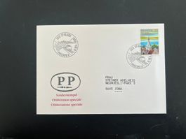 St. Blaise Erstagbrief-Werbe-Stempel  (M966)