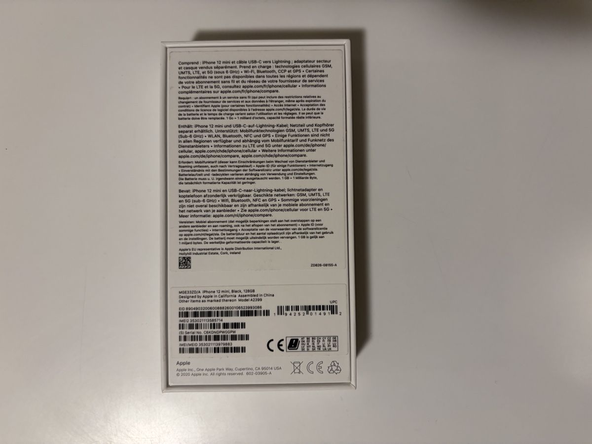 Apple Telefoni cellulari / Smartphones: iphone 12 mini – Usato da Susch venduto da Ascaso 1