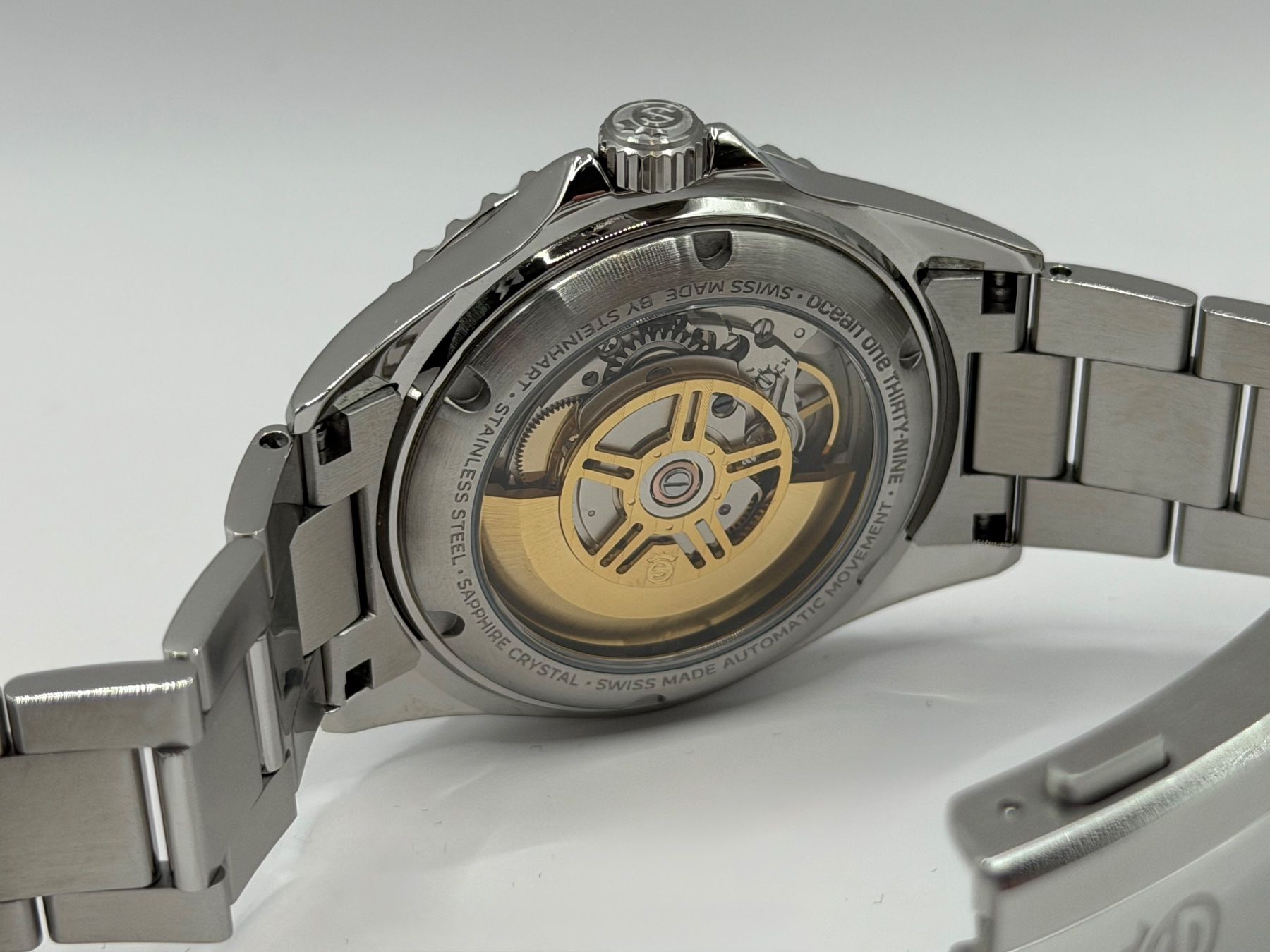Steinhart Montres: Steinhart Ocean One 39 Nova - New – Neuf avec emballage d'origine à Genève par Rokemon 4