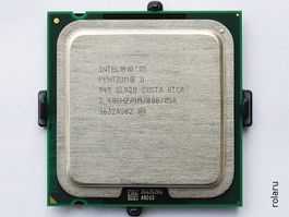 Pentium D 945, 3.40 GHz/4M/800, LGA 775